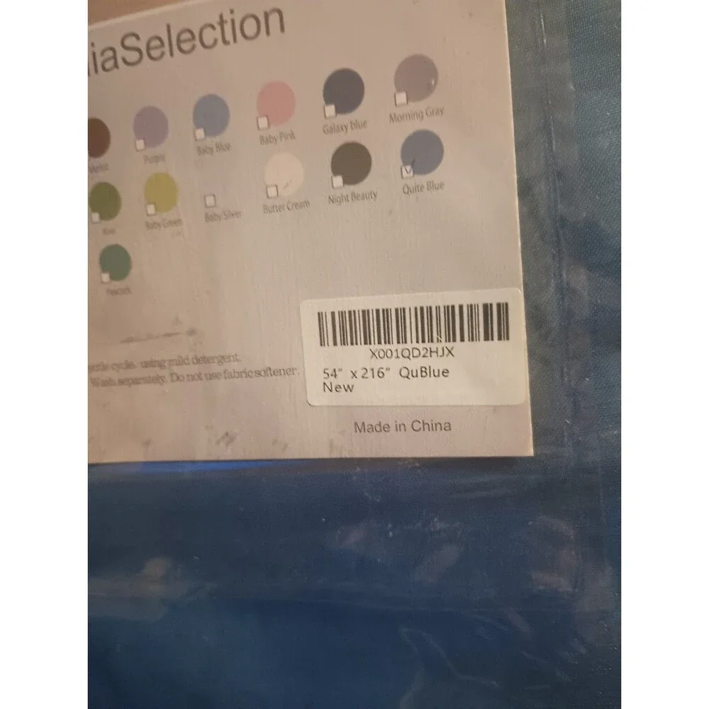 MeMias Rod Pocket Semi-Sheer Curtain  54